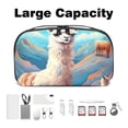thumbnail image 3 of Alpaca Digital Bag with Oxford Fabric, Waterproof, Charger Pouch, USB Organizer, Electronic Travel Case Organizer, Appliance Cord Organizer, 5.9x9.44x3.14 in., 3 of 6