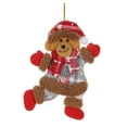 thumbnail image 2 of Fiudx Colgante de Muñeco de Baile Navideño, Adorno Ligero para Árbol de Navidad, Adorno Único para Decoración Navideña, Perfecto para Reuniones Familiares, Religiosas y Festivas, 26 G, Juego de 1 Pie, 2 of 3