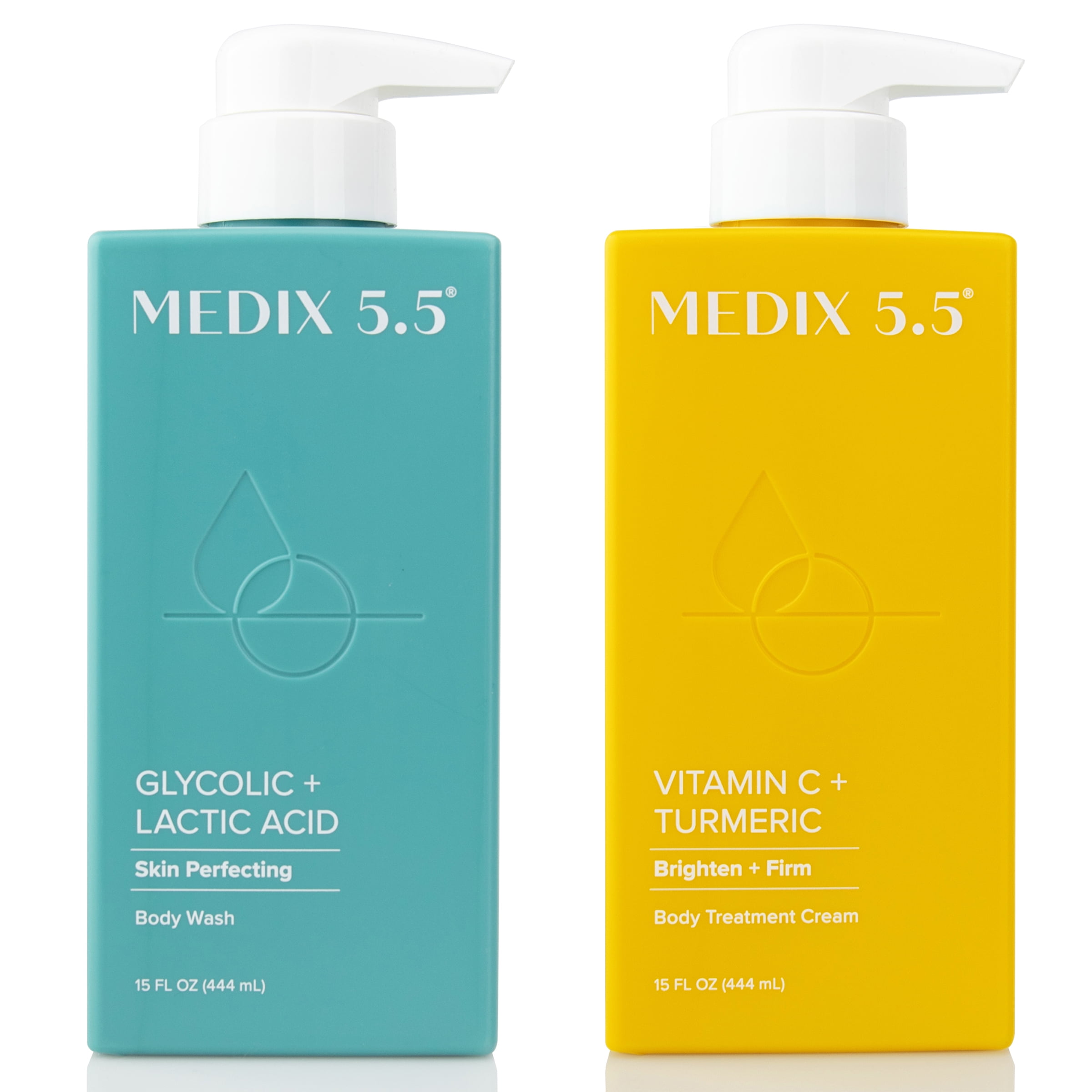 Medix 5.5 Vitamin C Body Cream + Medix 5.5 Glycolic Acid Body Wash 15