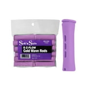 SOFT 'N STYLE Salon E-Z Flow Cold Wave 12 Rods Short Lilac HC-356LCSH
