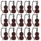 thumbnail image 1 of 15 juegos de mini violines navideños, modelo de violín, instrumento de escritorio, adorno, 1 of 8