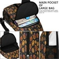 thumbnail image 4 of Sling Backpack,Pumpkin Pattern Halloween Crossbody Bag with Water Bottle Holder,Waterproof Sling Bag for Men/Women with Chest Phone Holder for Hiking,Travel, 4 of 6