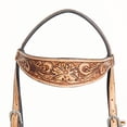 thumbnail image 5 of Hilason Western American Leather Horse Tack Set Tan, 5 of 8