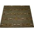 thumbnail image 3 of Bronwish Gray Tribal 4X6 Indo-Gabbeh Oriental Rug, 3 of 11
