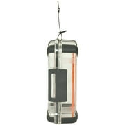 Outdoor Products Large Watertight Case - Dry Box Clear, 10 x 7.5 x 3.5, Polycarbonate, Solid Print