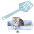 thumbnail image 4 of Pala parapara Gatos Triangular de PP Diseño de Pala Profunda Gran Espacio Duradera Portátil para Limpiar Rincones de Difícil Acceso en la Caja de ANGGREK Otros, 4 of 8