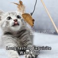 thumbnail image 4 of letairis Cat Teaser Kitten Stick Playing Rod Compact Size Long-lasting Entertainment Funny Interactive Interaction Wand Toy, 4 of 6