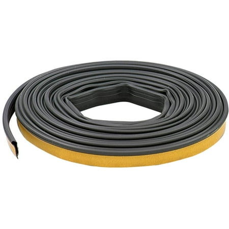 M-D 68668 1/2" X 20' Black Silicone Weatherstrip