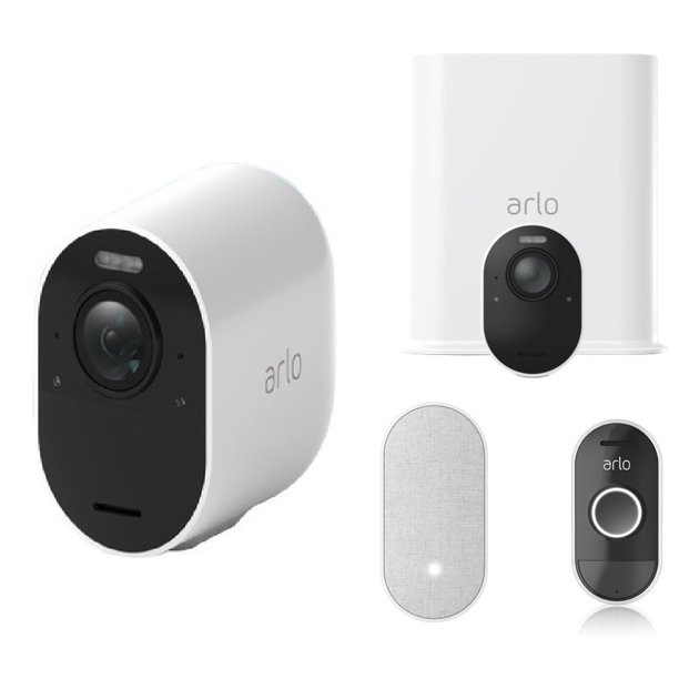 Arlo Ultra 4K UHD WireFree Security 1 Camera Systems with Bonus Arlo