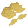 thumbnail image 1 of 150PCS Golden Angel Wing Shape Chocolate Cake Adornment Cake Topper Decor, 1 of 8