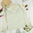 thumbnail image 4 of CNKOO Veste pour Femmes Automne Simple Couche Fine Coupe-Vent et Imperméable, 4 of 9