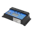 thumbnail image 1 of Controlador de Carga Solar Puerto USB Protección Contra Sobrecarga Pantalla LCD Para El Hogar Al Aire Libre, 1 of 7