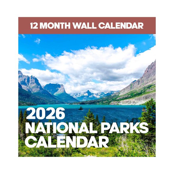 2026 National Parks Wall Calendar