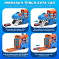 thumbnail image 3 of Set de Vehículos de Juguete TERRAMUS Camión Transportador de Dinosaurios con 8 Autos y Sonido, 3 of 8