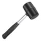 thumbnail image 1 of Mazo de goma Martillo de mazo de goma resistente negro de 500g para bricolaje, hecho a mano, 1 of 4