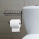 thumbnail image 4 of OUNONA Toilet Paper Holder Over Toilet Negro Con Y Almacenamiento, 4 of 7