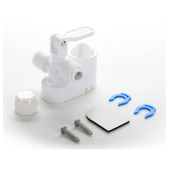 FLK-14 RO Reverse Osmosis Leak Detector - Undersink Water Filtration System Safety - 1/4 Inch Automatic Shut Off - Taiwan Made