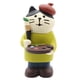 thumbnail image 1 of Adorno de estantería de gato, lindo y exquisito, de resina sintética, respetuoso con el medio ambiente, estatua de animal de mesa, tipo 1, 1 of 12