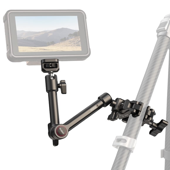 Ulanzi T098 10-Inch Magic Arm with Super Clamp – 360° Adjustable Camera Mount for DSLR, Lights, Monitors & Microphones – Aluminum Alloy Flexible Arm Holder with 1/4" 3/8" ARRI & NATO Compatibility