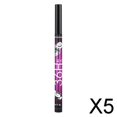 thumbnail image 1 of Runquan 5X Precision Liquid Eyeliner Pen Smudgeproof Waterproof Eye Liner Definer 5 Pcs, 1 of 8