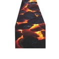 thumbnail image 3 of MKHERT Burning Coal Table Runner for Office Kitchen Dining Wedding Party Home Decor 14x72 inch, 3 of 3