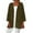 Army Green, variant on Patlollav Womens Summer Fall Solid Color Cardigan Long Sleeve Loose Cover Up Casual Blouse Tops Up to 50% off