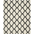 thumbnail image 2 of SAFAVIEH Cambridge Liam Geometric Wool Area Rug, Ivory/Black, 9' x 12', 2 of 6