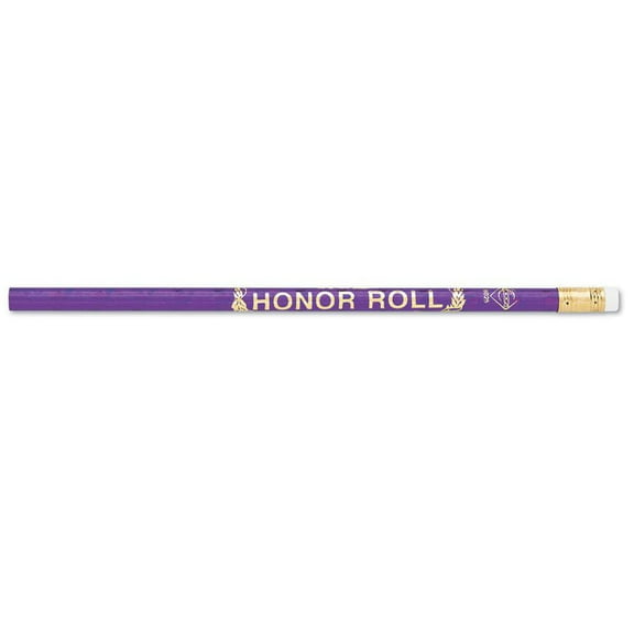 Moon Products Pencils Honor Roll Glitz, 12 Per Pack, 12 Packs