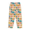 thumbnail image 5 of Daiia Small Animals with Knit Hat Pattern Women's Sleep Pant with Pockets and Drawstring,Pajama Pants-XX-Large, 5 of 9