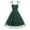 Green, variant on Jamsmile Womens Rockabilly Dress Vintage Elegant Summer Spaghetti Straps Embroidery Mesh Swing A Line Party Swing Dresses