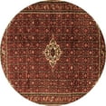 thumbnail image 1 of Ahgly Company Indoor Round Persian Brown Traditional Area Rugs, 3' Round, 1 of 4