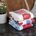 thumbnail image 5 of RITZ Americana Kitchen Towel Set, 100% Cotton, Machine Washable, 3-Pack, Picnic, 5 of 6