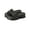 Black, variant on Women's Summer Thick Sole Flat Luxury Open Toe Slippers – Stylish & Comfortable Footwear for Warm Weather