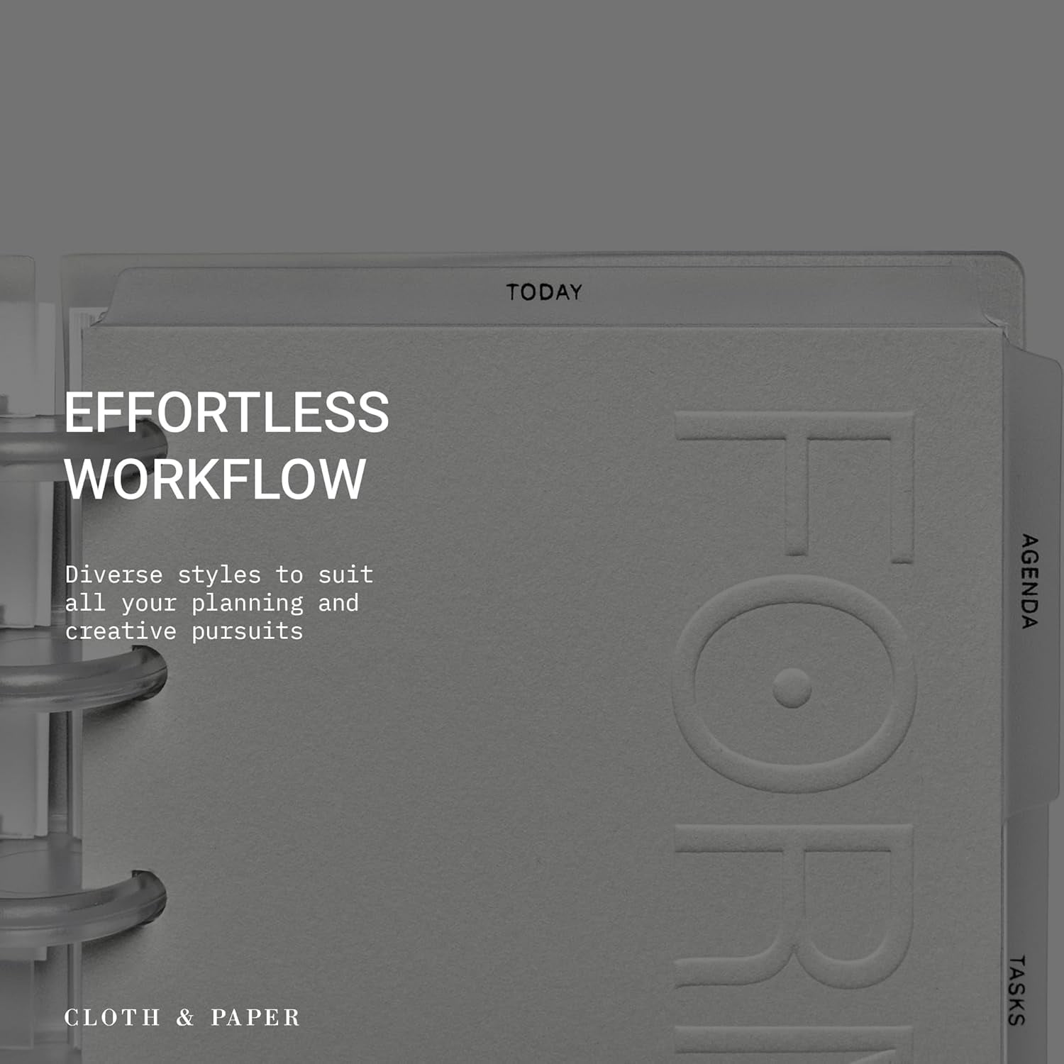 FORMA  Planner System – Premium Discbound CP Petite Undated Planner with  Discs, Covers, Dividers, Today Tab, Stickers & Inserts – Customizable Refillable Planning Organizer