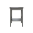 thumbnail image 4 of AFI Furnishings Lexi Solid Wood Printer Stand with USB Charging Station in Gray, 4 of 8