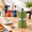 Green-9 cup, variant on Stovetop Espresso Moka Pot, 6 Cup, Red, 10 Oz, Italian Greca Cuban Coffee Maker