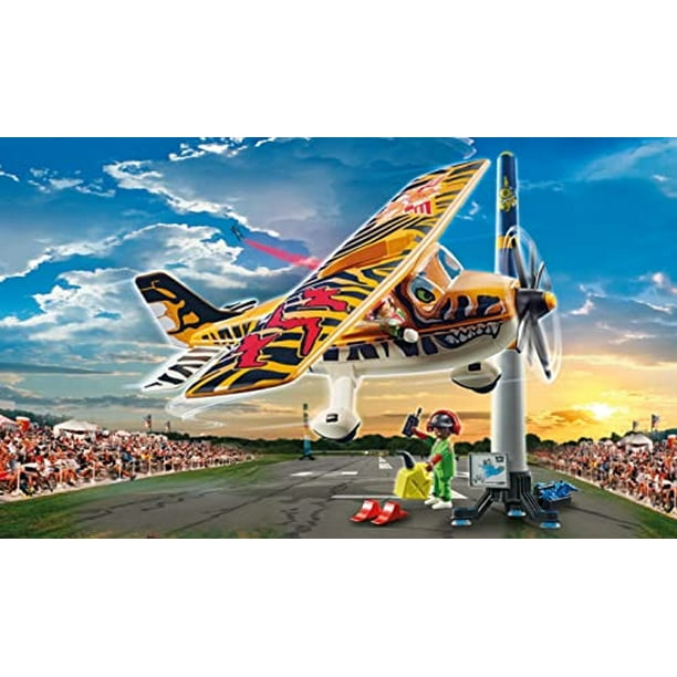 PlayMobil Air Defect Show Tiger Propeller Avión Playmobil Playmobil