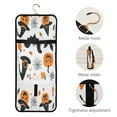 thumbnail image 6 of 3-Piece Travel Toiletry Set with Hanging Bag Cosmetic Pouch & Brush Roll for Travel Gym Camping Halloween Cute Doodle Clip Art Set, 6 of 9