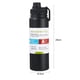 thumbnail image 1 of Termo Botella de agua de acero inoxidable Frasco de vacío Deporte de viaje al aire libre (Negro 1000ml) Likrtyny Libre de BPA, 1 of 7