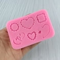 thumbnail image 4 of Advancent Molde de silicona para el hogar, comedor, Bar, pastel de Chocolate, molde para bodas, fiestas, vacaciones, Fondant, herramienta de Herramientas y accesorios para hornear, 4 of 6
