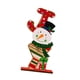 thumbnail image 5 of Adorno de letras de madera para Navidad, adorno de escritorio, regalo, centro de mesa coleccionable Muñeco de nieve, 5 of 9