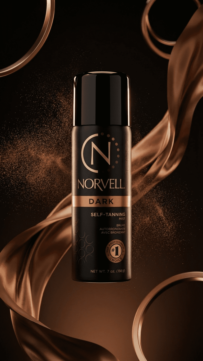 Norvell Dark Self Tanning Mist with Bronzer - 7 oz