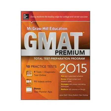 Mcgraw Hill Education Gmat Premium 2015 Walmart Com