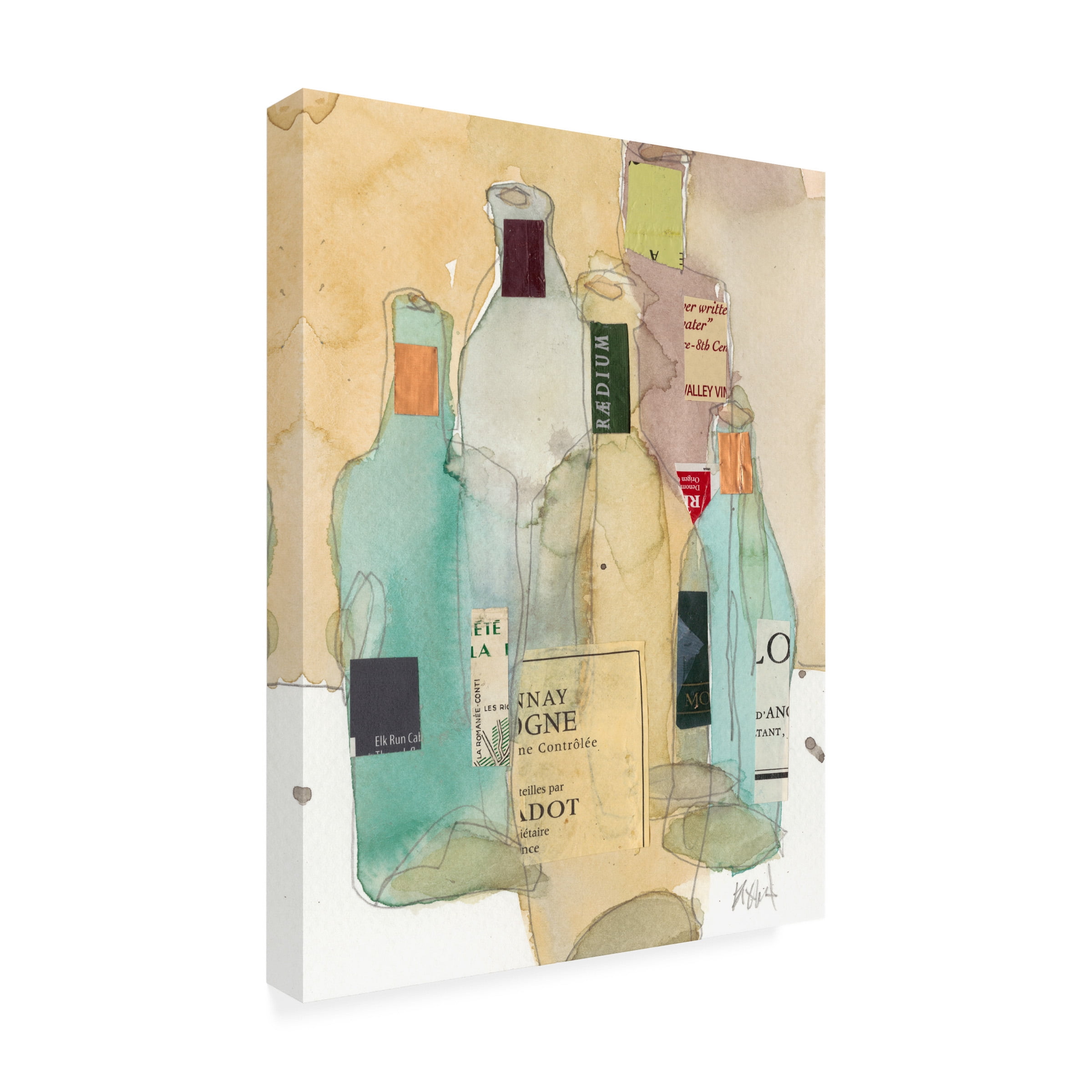Samuel Dixon 'Wines and Spirits II' Canvas Art
