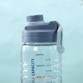 thumbnail image 2 of Termos para agua Botella deportiva de 1500 ML con filtro para botella de agua, taza para beber de verano (azul), 2 of 5