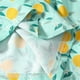 thumbnail image 4 of Gibobby Conjunto de pantalones para niños Niño Gilrl Fly manga dibujos animados frutas estampados Tops Enim pantalones cortos niños trajes(Verde, 18-24 Meses), 4 of 5