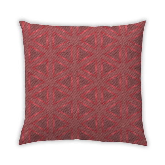 Ahgly Company Outdoor Square Contemporary Throw Pillow, 18 inch by 18 inch