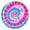 Pink Blue Tie, variant on Rainbow Tie Dye Mandala Pattern Round Fitted Tablecloth with Elastic Edge,Dining Table Cover Waterproof,Outdoor Round Tablecloth for Camping,Dining,Indoor and Outdoor