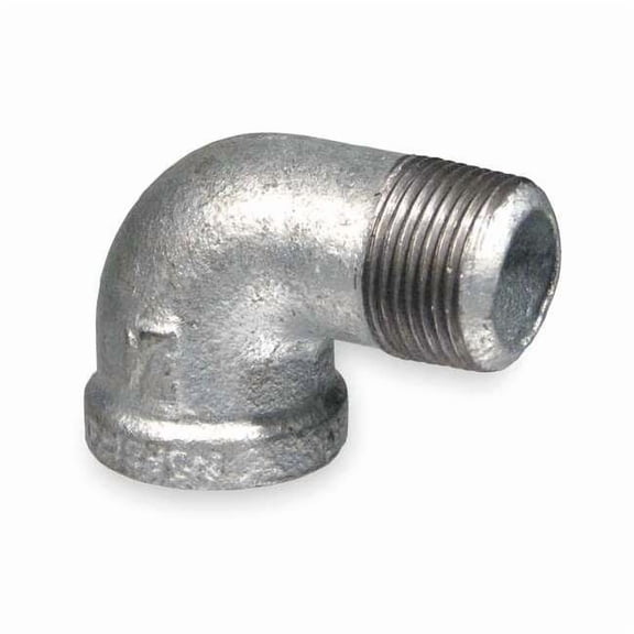 Manufacturer Varies 2" FNPT x MNPT Galvanized 90 Degree Street Elbow 5P827