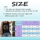thumbnail image 4 of Gibobby Mujeres Casual Tank Tops Sunflower Impreso Sleeveless Top Shirt O Cuello camiseta Tank Tunic Fashion Blouse Top(Azul,CH), 4 of 4